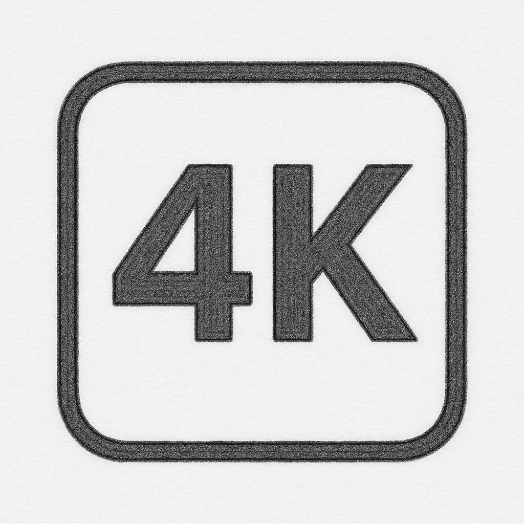 Sõnastik: 4K video eraldusvõime